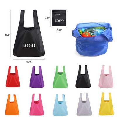 Portable Folded Shopping Grocery Tote Bag
