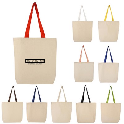Clearwater Color Handle Cotton Tote