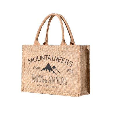 Natural Jute Fiber Tote bag