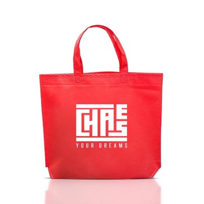 Heat Sealed Non Woven Mini Tote Bag ( 10'' x 13'' x 4'' )