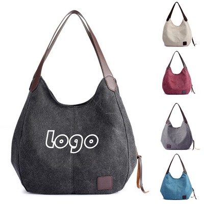 Canvas Tote Bags with Shoulder Straps