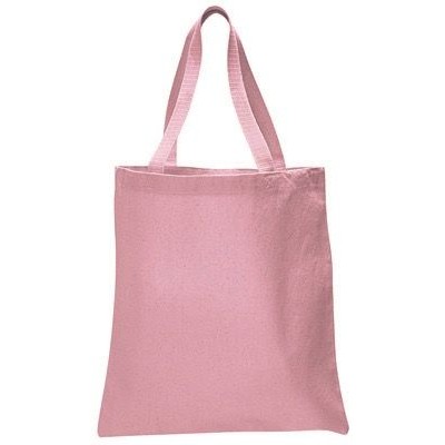Q-Tees Canvas Promotional Tote Bag