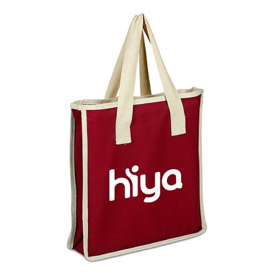 Color Cotton Canvas Shopping Bag