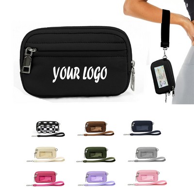Business Card Wristlet Bag