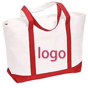 Large Heavyweight Cotton Canvas Tote