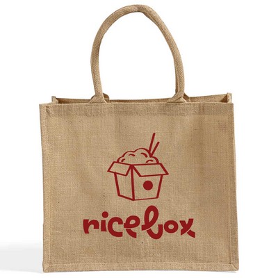 Shopping Jute Tote