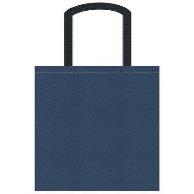 Econo Tote bag 16"X16" -Cross-stitched Handles-100% Non-Woven Polypropylene-Webbing Handles