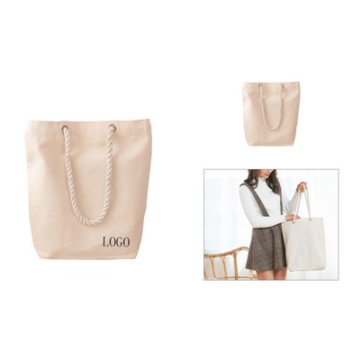 Cotton Yoga Canvas Tote Bag