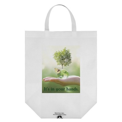 Ocean™ - R-PET Non-Woven Totes - Sublimation (15" x 6 1/2" x 15")