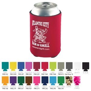 Pocket Can Coolie 3 Sided Premium Beverage Insulator Cooler 4mm