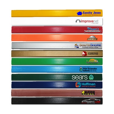 Enamel Finish Carpenter Full Color Digital Pencil w/Medium Lead