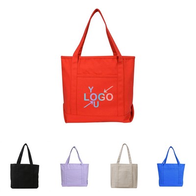 Canvas Nautical Tote Shopping Bag