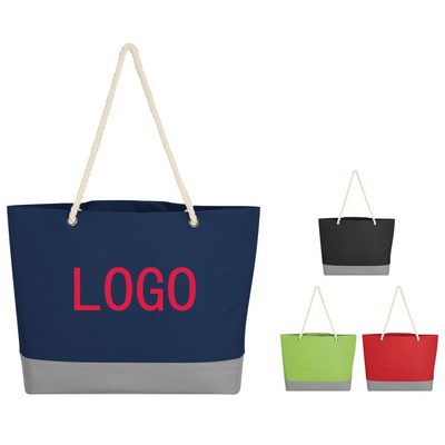 Boca Tote Bag With Rope Handles