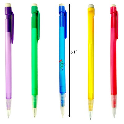 0.5mm Mechanical Pencils Attached with Erasers