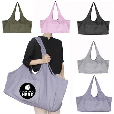 Spacious Yoga Mat & Gear Tote