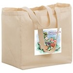 Custom Printed Cotton Canvas Tote Bag (12"x8"x13")